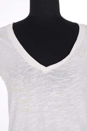 T-shirt Leon & Harper Blanc en Coton