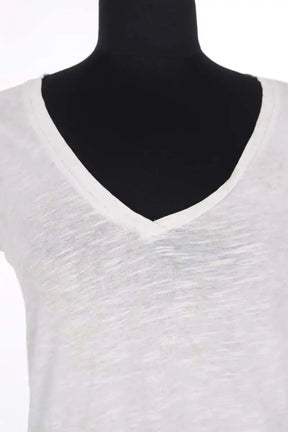 T-shirt Leon & Harper Blanc en Coton