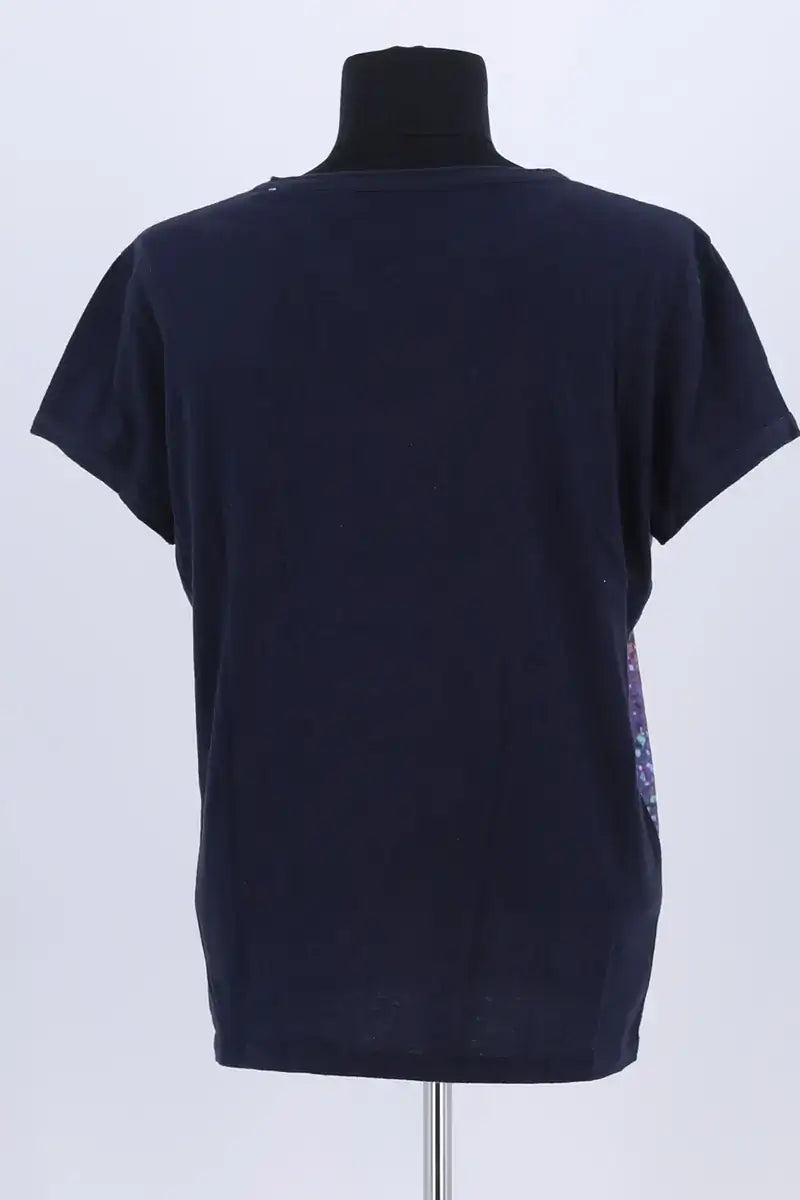 T-shirt Leon & Harper Bleu en Coton