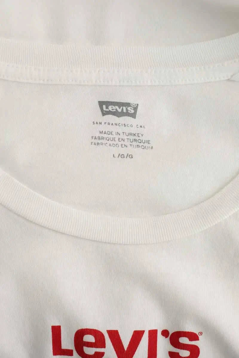 T-shirt Levi's Blanc en Coton