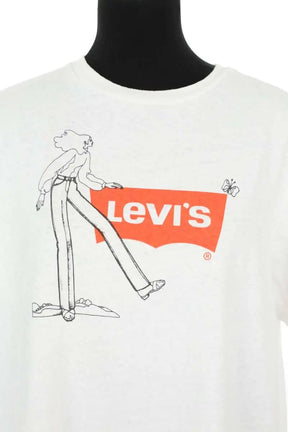 T-shirt Levi's Blanc en Coton