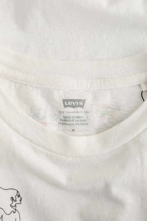 T-shirt Levi's Blanc en Coton