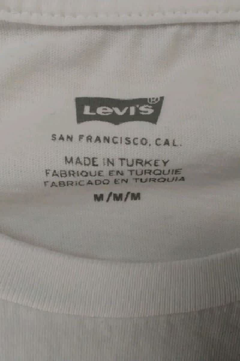 T-shirt Levi's Blanc en Coton