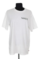 T-shirt Levi's Blanc en Coton, taille S - Seconde Main