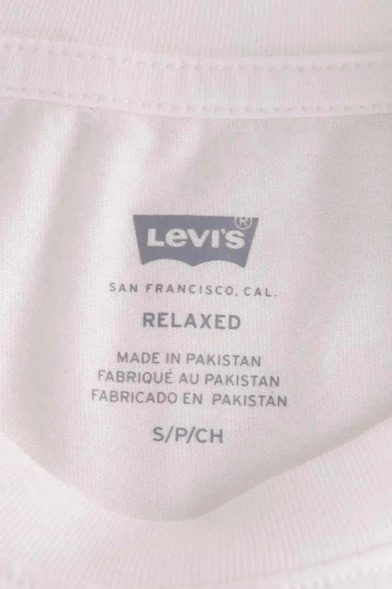 T-shirt Levi's Blanc en Coton