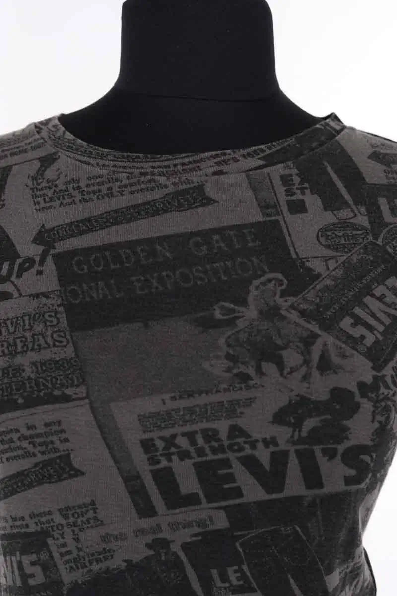 T-shirt Levi's Gris en Coton