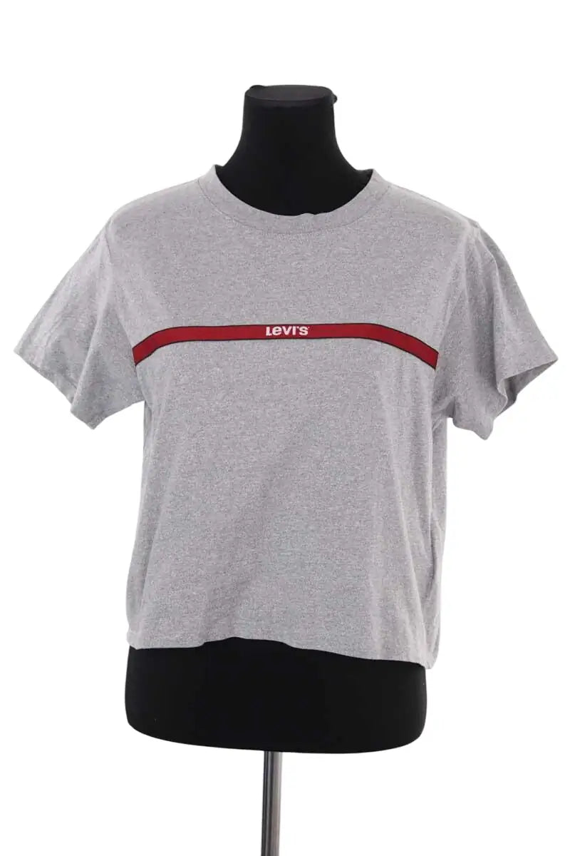 T-shirt Levi's Gris en Coton, taille XS - Seconde Main