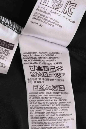 T-shirt Levi's Noir en Coton