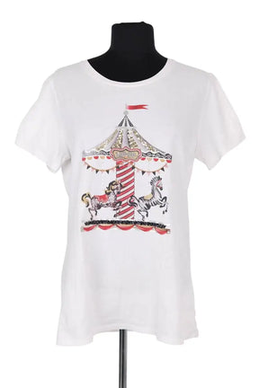 T-shirt Liu Jo Blanc en Coton, taille M - Seconde Main