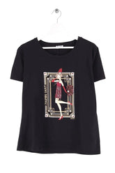 T-shirt Liu Jo Noir en Coton, taille M - Seconde Main