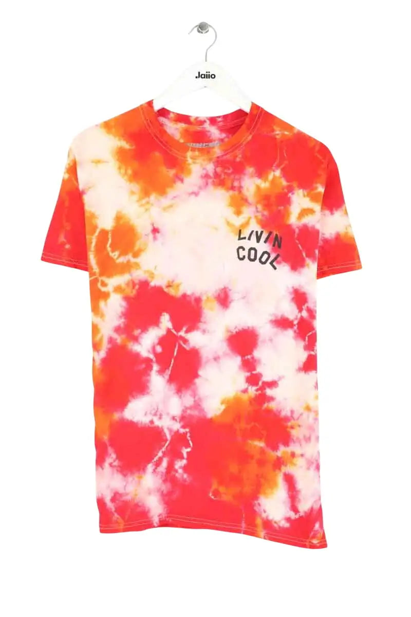 T-shirt Livincool Rouge en Coton, taille M - Seconde Main