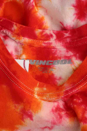 T-shirt Livincool Rouge en Coton