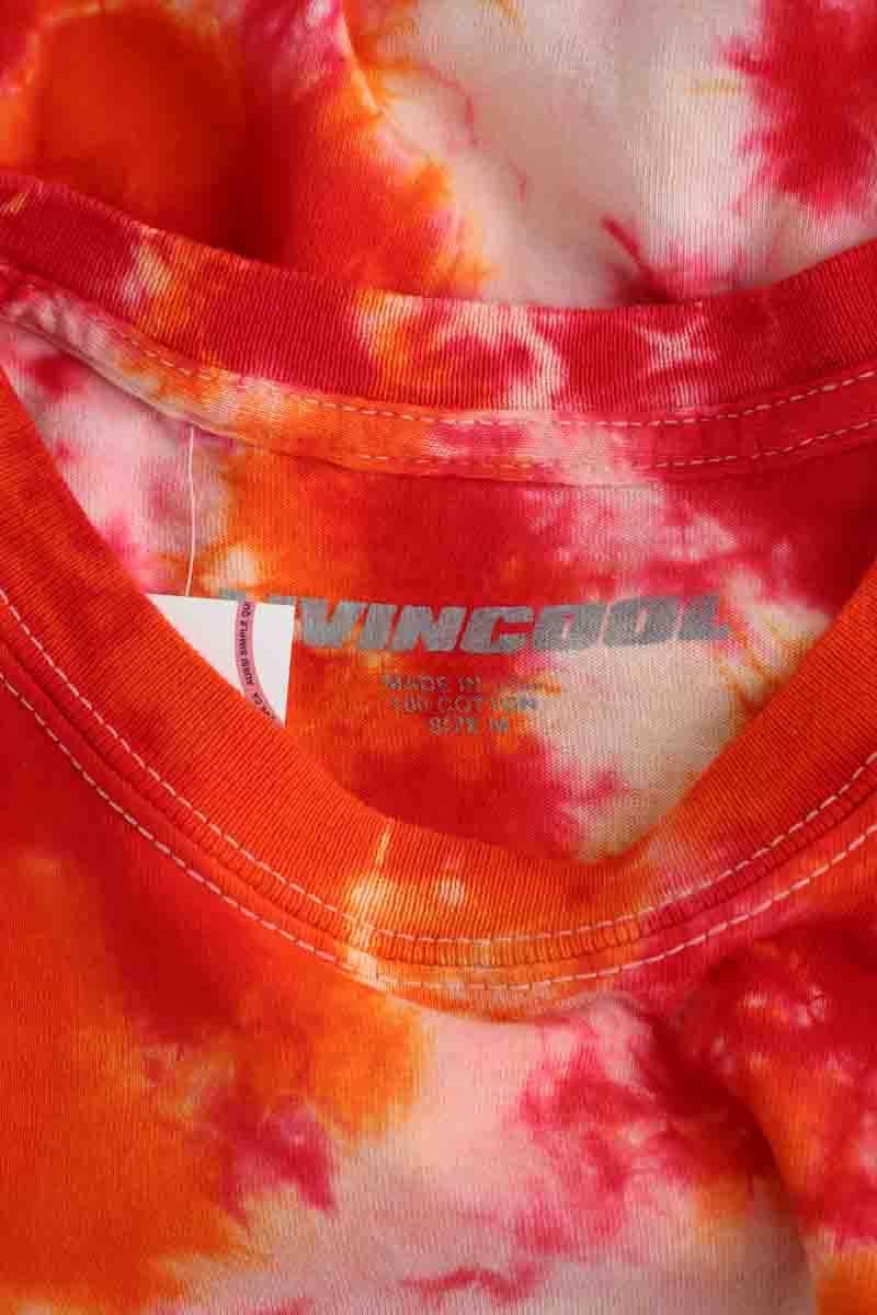 T-shirt Livincool Rouge en Coton