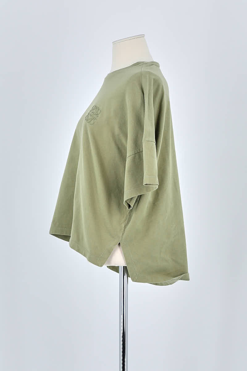 T-shirt Loewe Vert en Coton