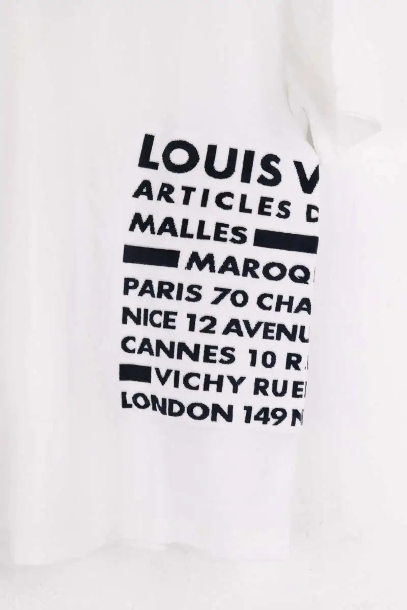 T-shirt Louis Vuitton Blanc en Coton