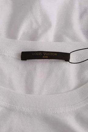 T-shirt Louis Vuitton Blanc en Coton