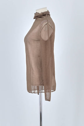 T-shirt Louis Vuitton Marron en Viscose