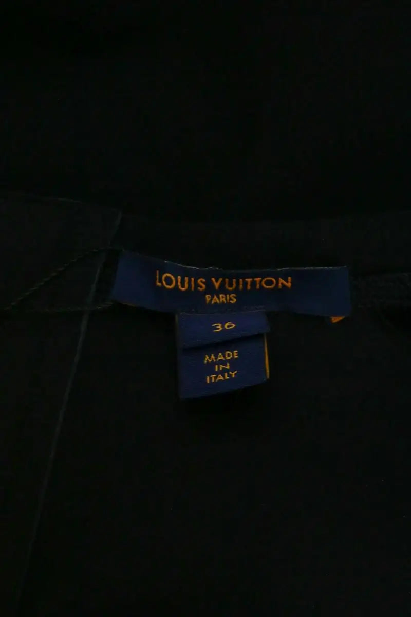 T-shirt Louis Vuitton Noir en Synthétique