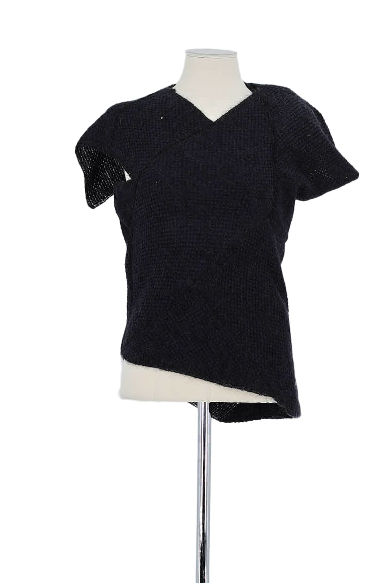 T-shirt Maison Martin Margiela Noir en Laine, taille M - Seconde Main