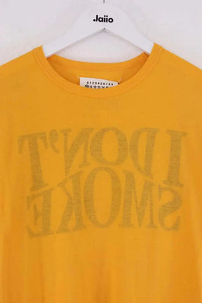 T-shirt Maison Martin Margiela Orange en Coton