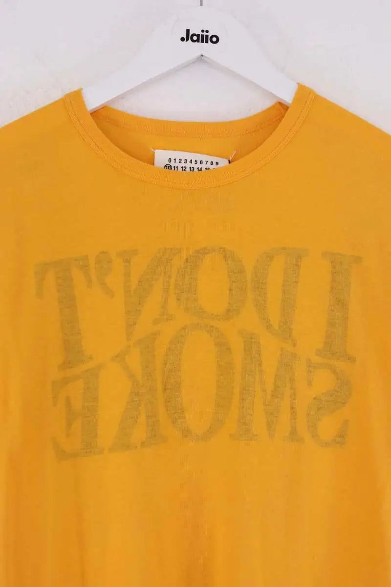 T-shirt Maison Martin Margiela Orange en Coton