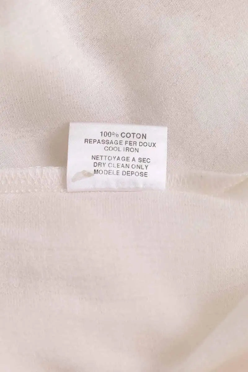 T-shirt Maje Beige en Coton