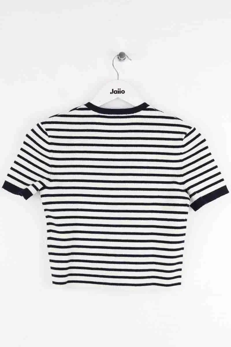 T-shirt Maje Marine en Coton