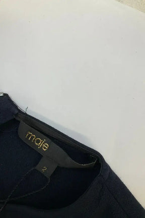 T-shirt Maje Marine en Synthétique