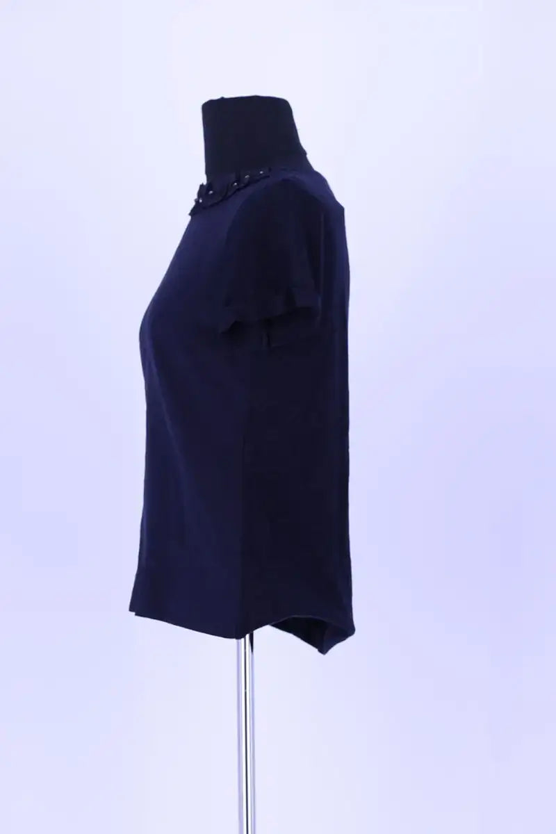 T-shirt Maje Marine en Synthétique