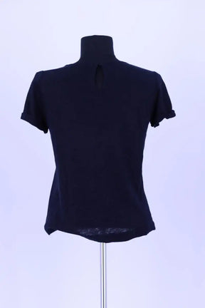 T-shirt Maje Marine en Synthétique