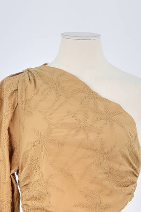 T-shirt Maje Marron en Coton