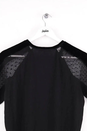 T-shirt Maje Noir en Coton