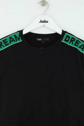 T-shirt Maje Noir en Coton