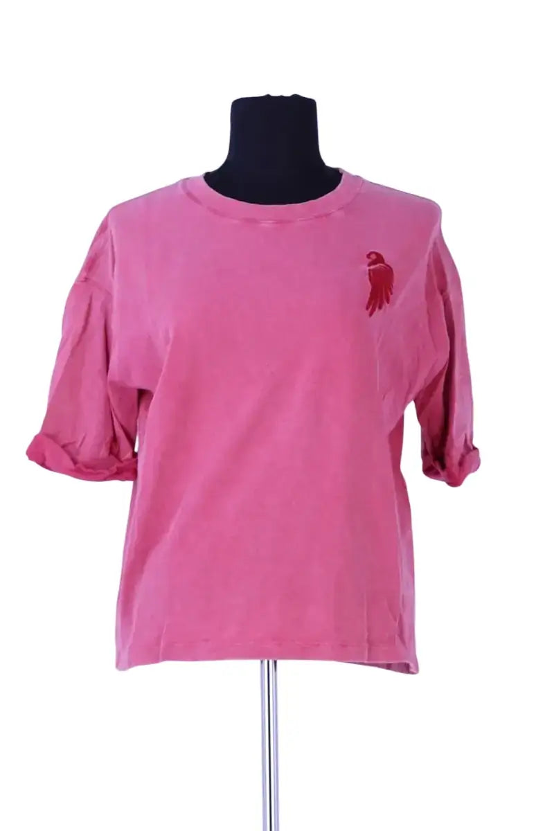 T-shirt Maje Rose en Coton, taille M - Seconde Main