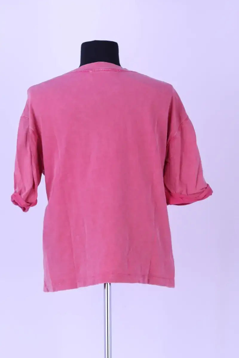 T-shirt Maje Rose en Coton