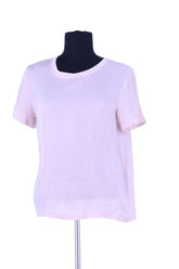 T-shirt Maje Rose en Soie, taille S - Seconde Main