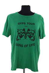 T-shirt Maje Vert en Coton, taille L - Seconde Main