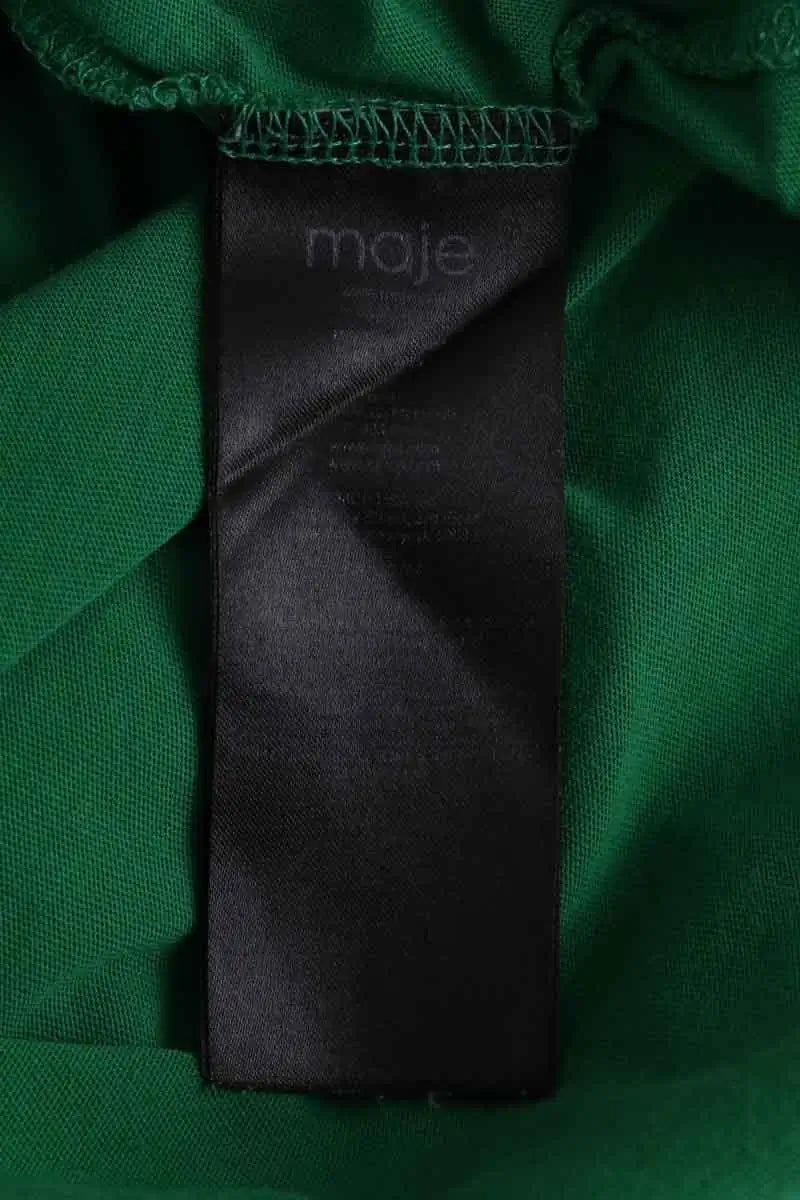 T-shirt Maje Vert en Coton