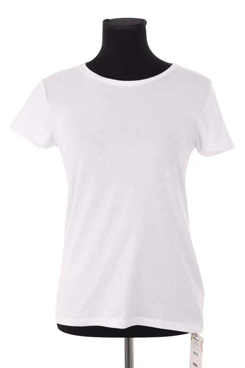 T-shirt Majestic Filatures Blanc en Coton, taille M - Seconde Main