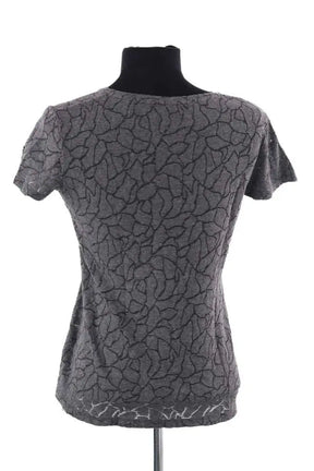 T-shirt Majestic Filatures Gris en Coton