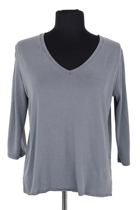 T-shirt Majestic Filatures Gris en Coton, taille S - Seconde Main