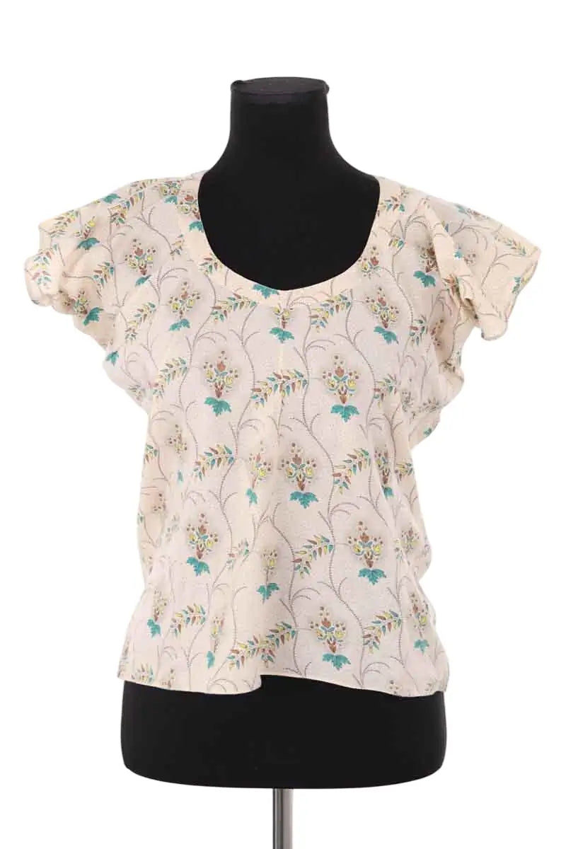 T-shirt Marni Beige en Coton, taille S - Seconde Main