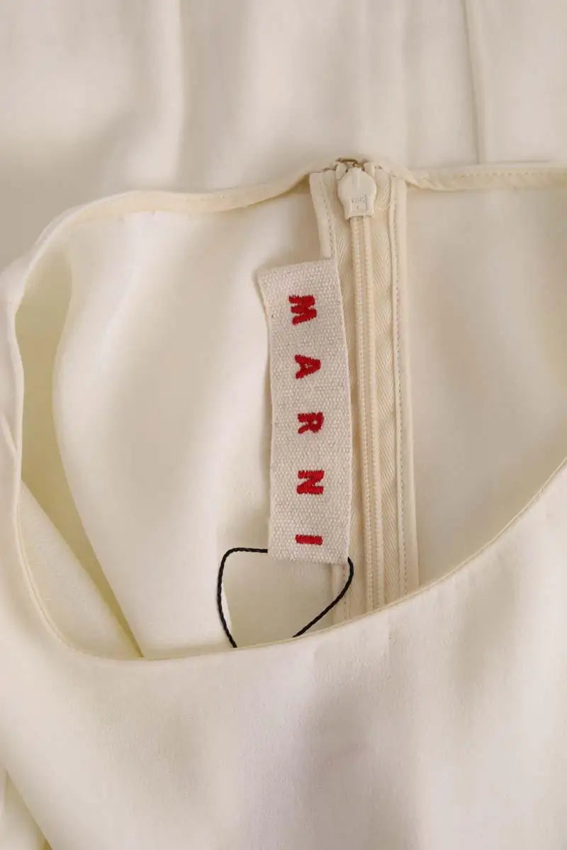 T-shirt Marni Beige en Viscose