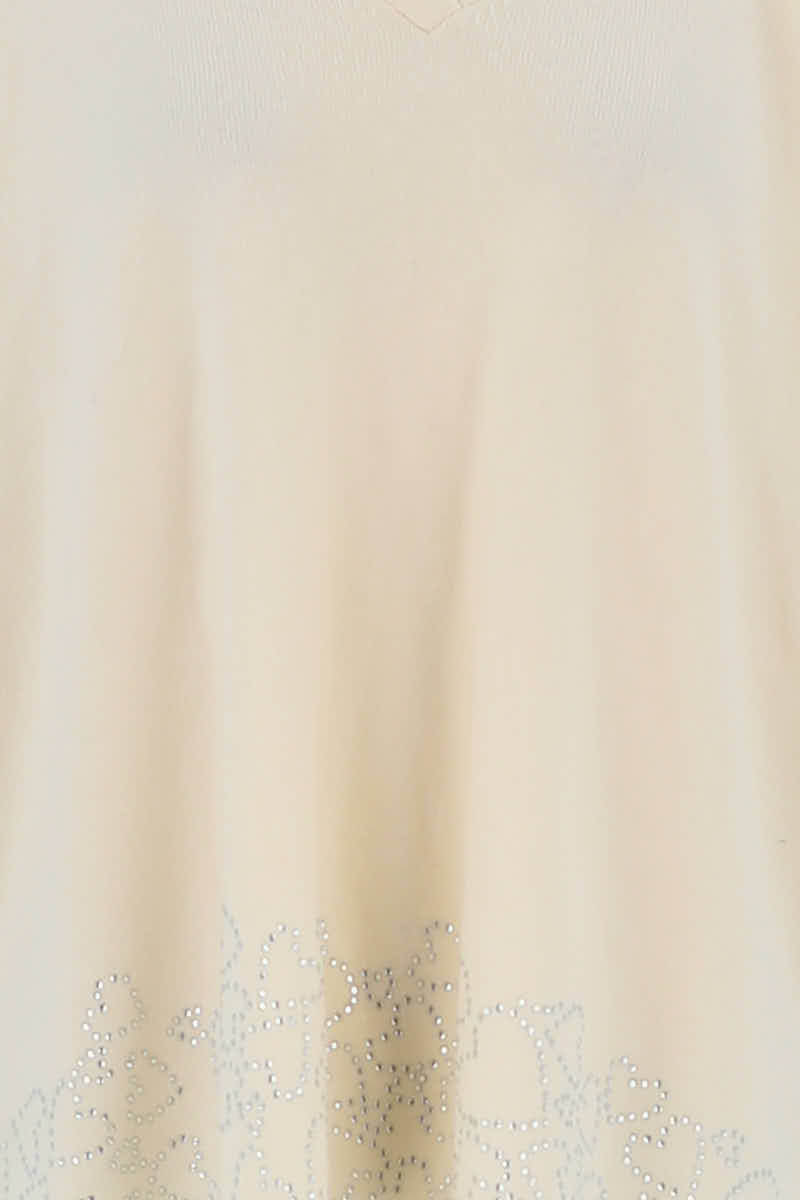 T-shirt Max & Moi Beige en Laine