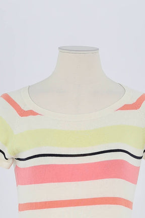 T-shirt Max Mara Beige en Soie