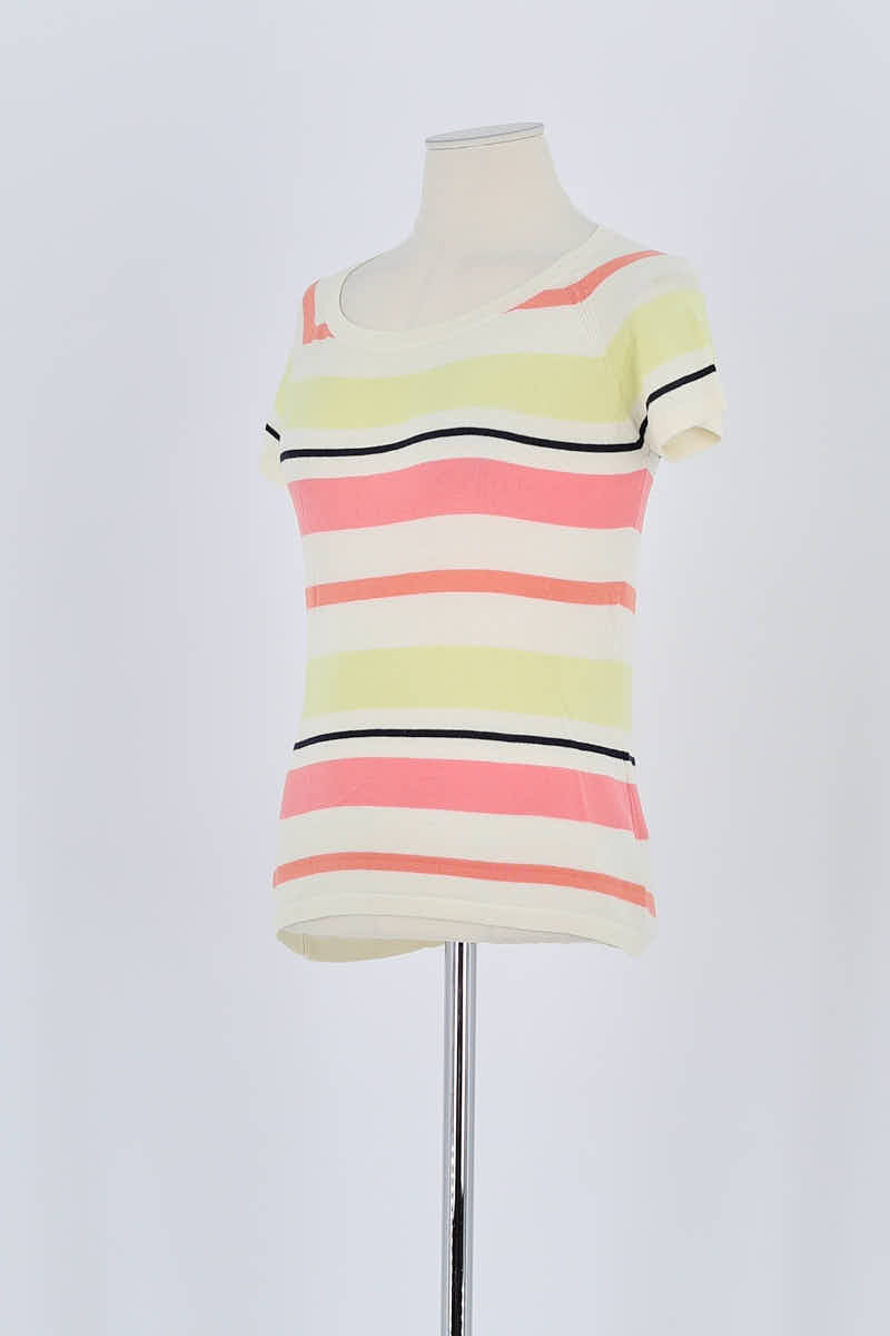 T-shirt Max Mara Beige en Soie