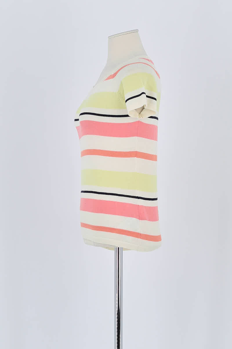 T-shirt Max Mara Beige en Soie