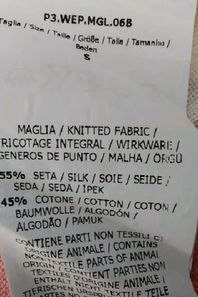 T-shirt Max Mara Beige en Soie