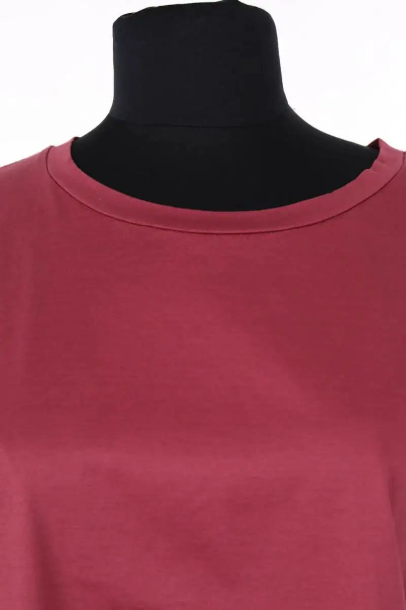 T-shirt Max Mara Bordeaux en Coton
