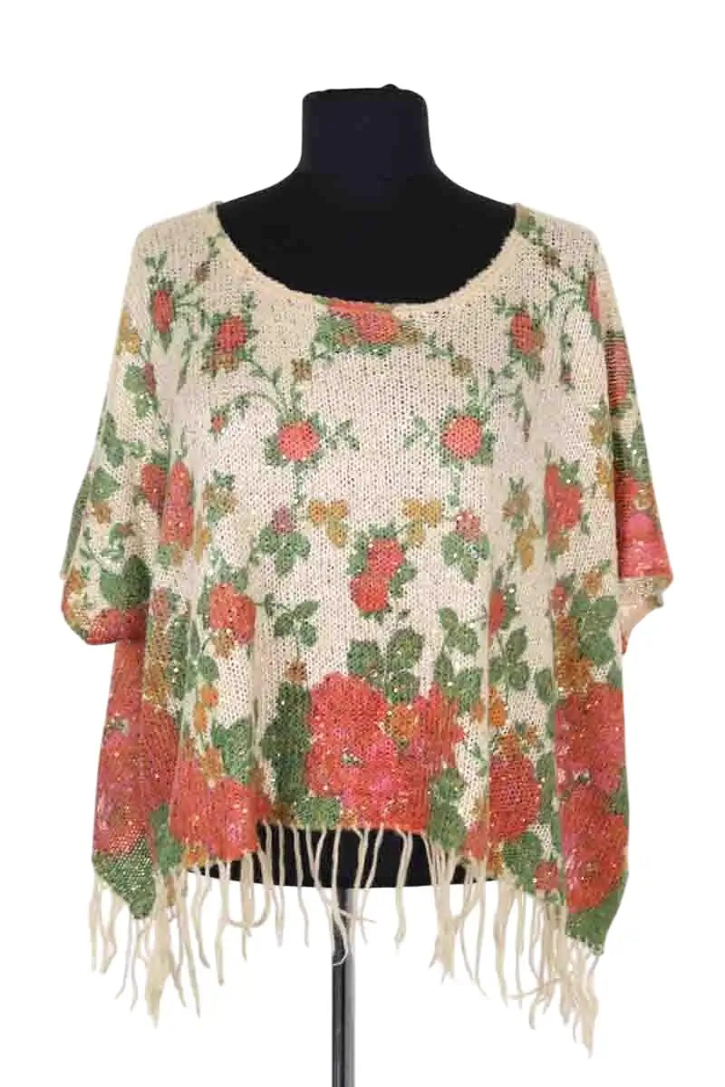 T-shirt Mes Demoiselles Beige en Synthétique, taille TU - Seconde Main